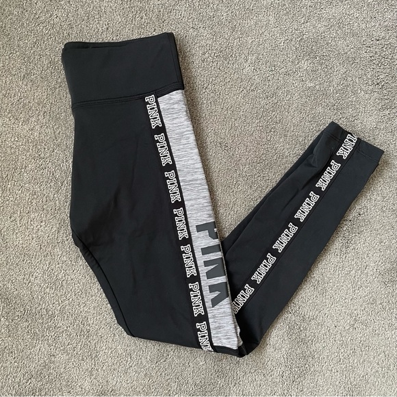 VS Pink Ultimate Leggings - Lined with Fleece - Size Small - Excellent Condition - Picture 1 of 4